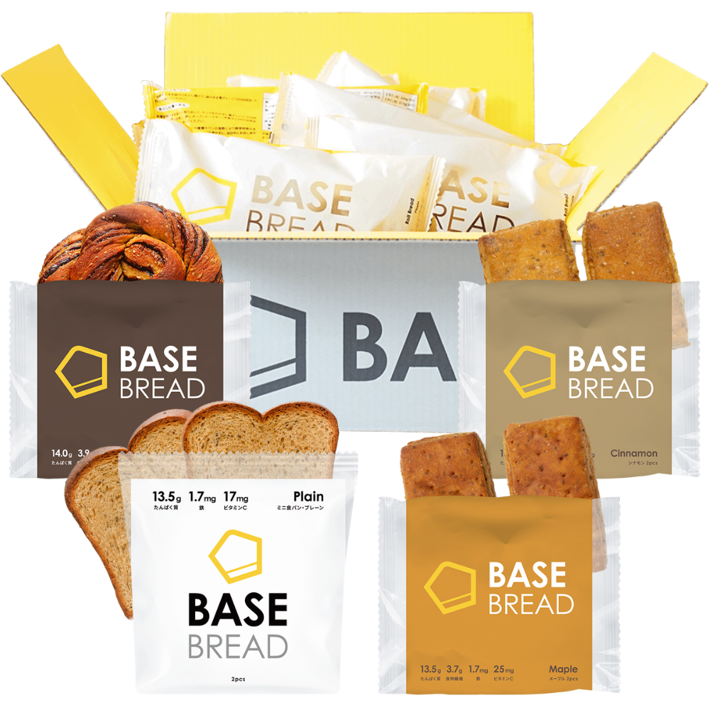 BASE FOOD定期購買  麵包16袋Set