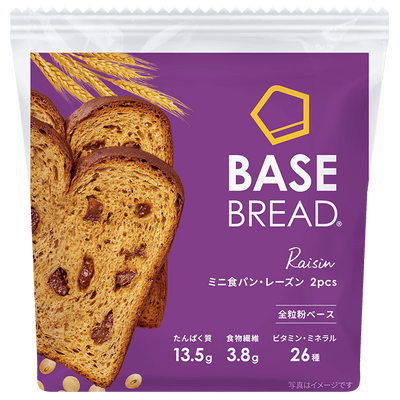 BASE BREAD® 迷你吐司・葡萄乾